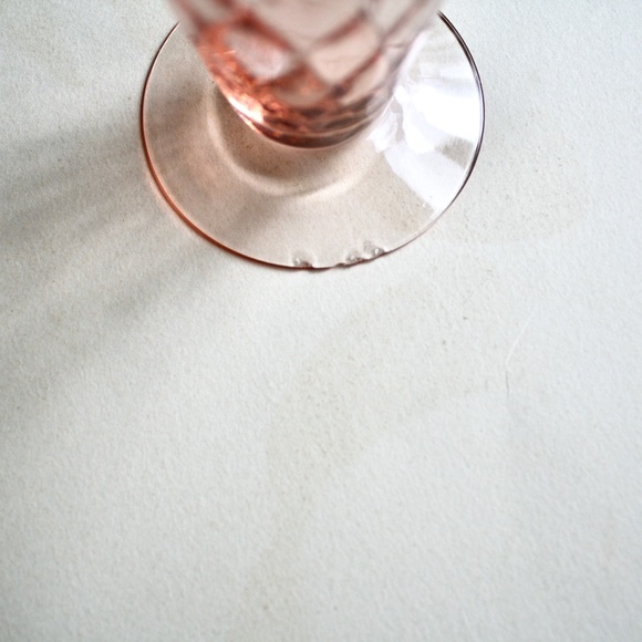 PINK CRYSTAL APERITIF / DIGESTIVE GLASS - Picture 4 of 6